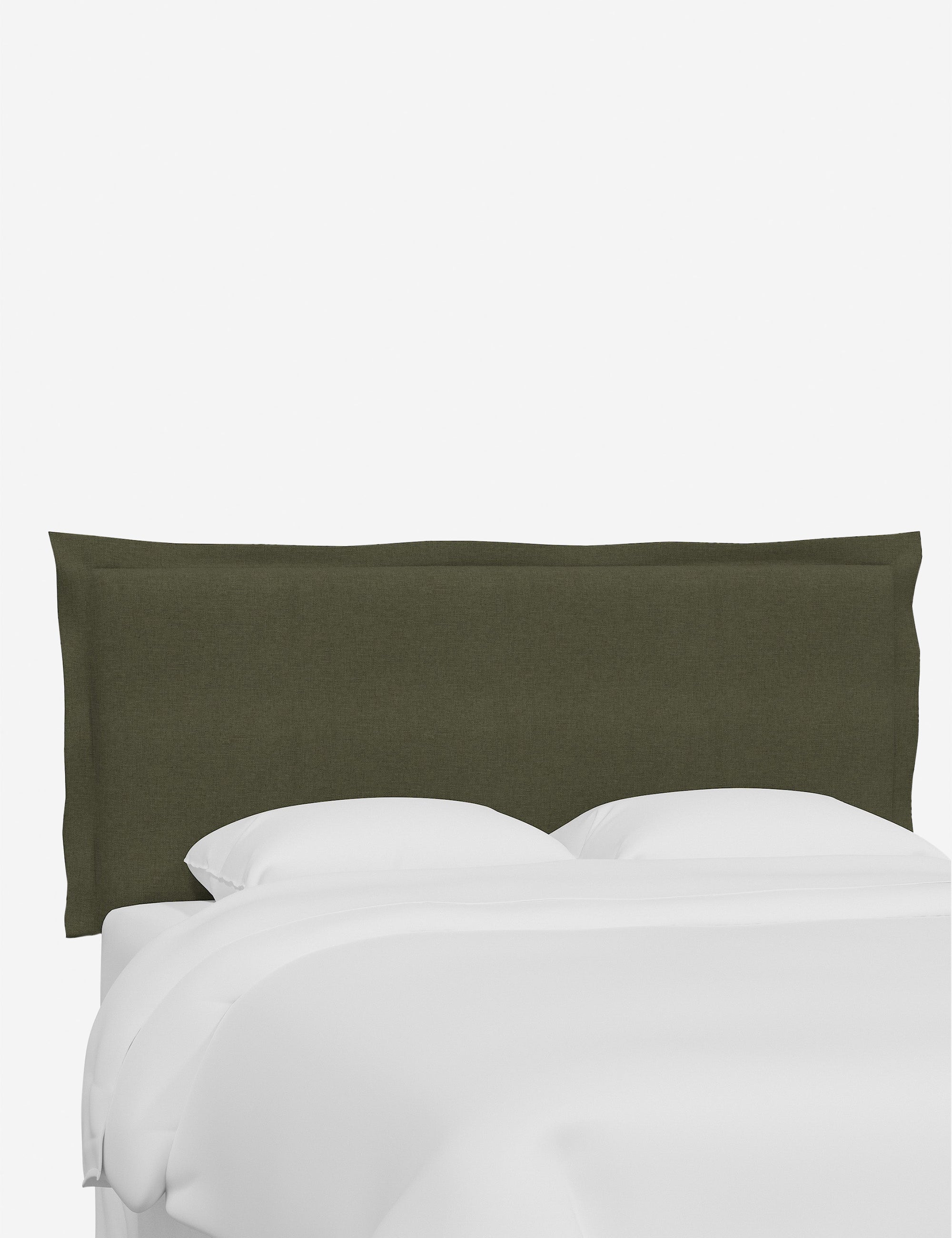 Elara Upholstered Headboard - Queen Size Bed Frame Headboard with Nailhead Trim, Modern Tufted Design for Bedroom Decor - Perfect for Master Bedroom, Guest Room, or Apartment