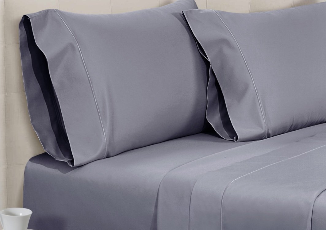Premium 800 Thread Count 100% Egyptian Cotton 4-Piece Sheet Set - Deep Pocket (18