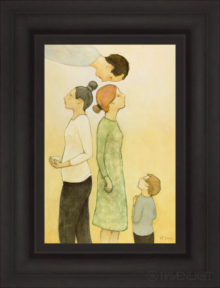 Duet Observed - Romantic Couple Painting by Rick Shorten | Perfect for Valentine's Day Gifts, Anniversary Presents & Home Decor