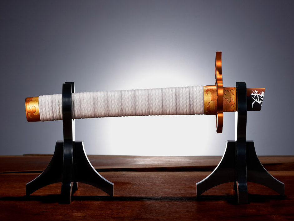 Bandai Proplica Demon Slayer: Kimetsu no Yaiba Kyojuro Rengoku's Broken Nichirin Sword Replica - Anime Collectible for Cosplay, Display & Gift for Fans