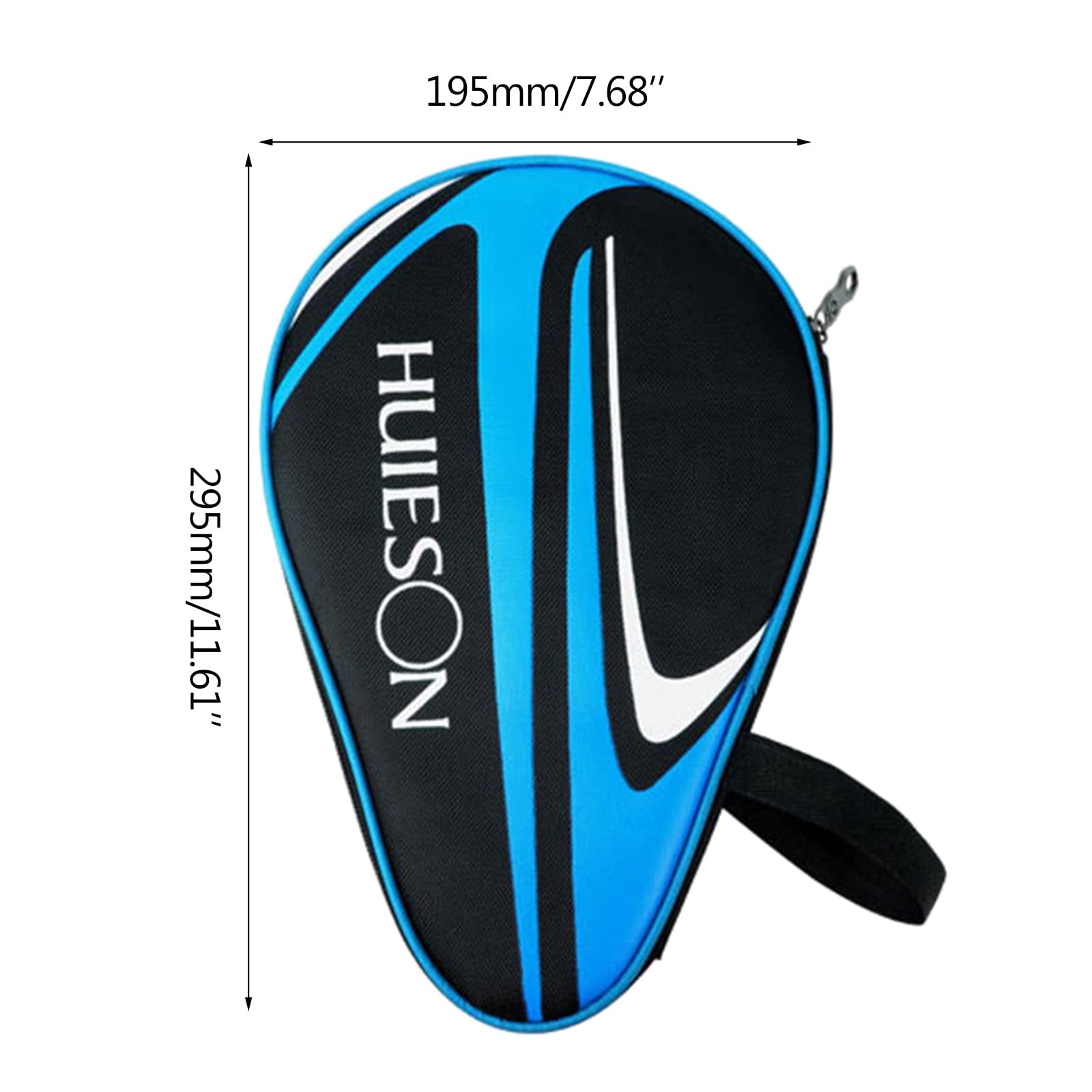 Premium Table Tennis Racket with Zippered Hard Case - Professional Ping Pong Paddle for Indoor/Outdoor Play, Training & Tournament Use