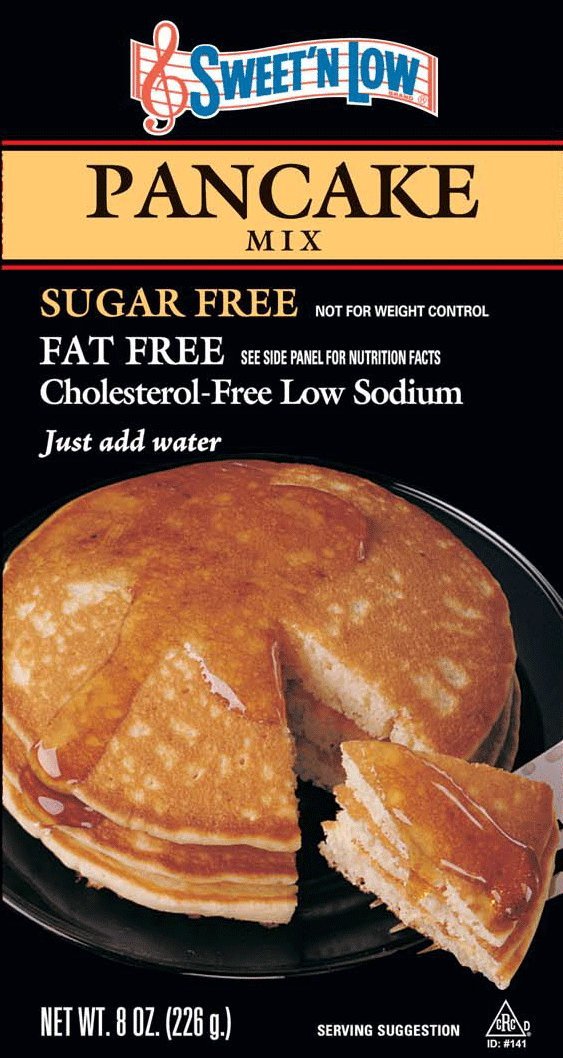 Sweet 'N Low Pancake Mix - Low Calorie, Sugar-Free Pancake Mix for a Healthy Breakfast | Perfect for Keto, Diabetic & Weight Loss Diets | Easy to Make at Home