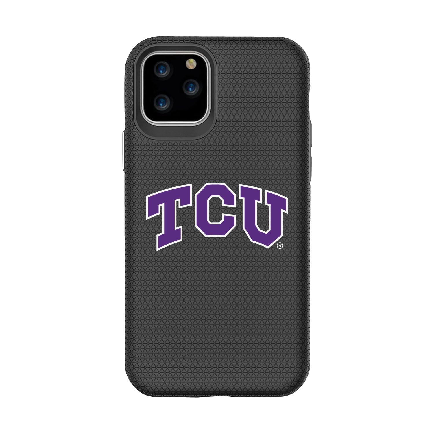 Durable OTM Essentials Phone Case for iPhone 11 Pro Max - Shockproof Hard Shell with Texas Christian University Design | Perfect for College Students, Alumni & TCU Fans (Football Games, Campus Life, Daily Protection)