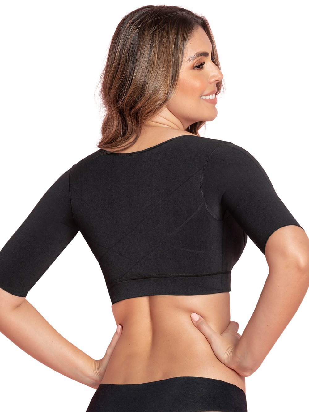 Invisible Super Comfy Upper Arm Shaper Compression Vest for Women - Slimming Seamless Shapewear for Toning & Posture Support - Perfect Under Dresses, Tops & Workout Clothes