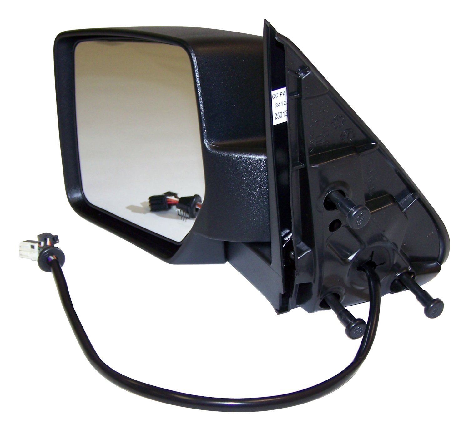 Crown Automotive Mirror Body - Replacement Side View Mirror for Cars, Trucks & SUVs - Durable & Easy Installation - Perfect for Driving Safety & Parking Assistance