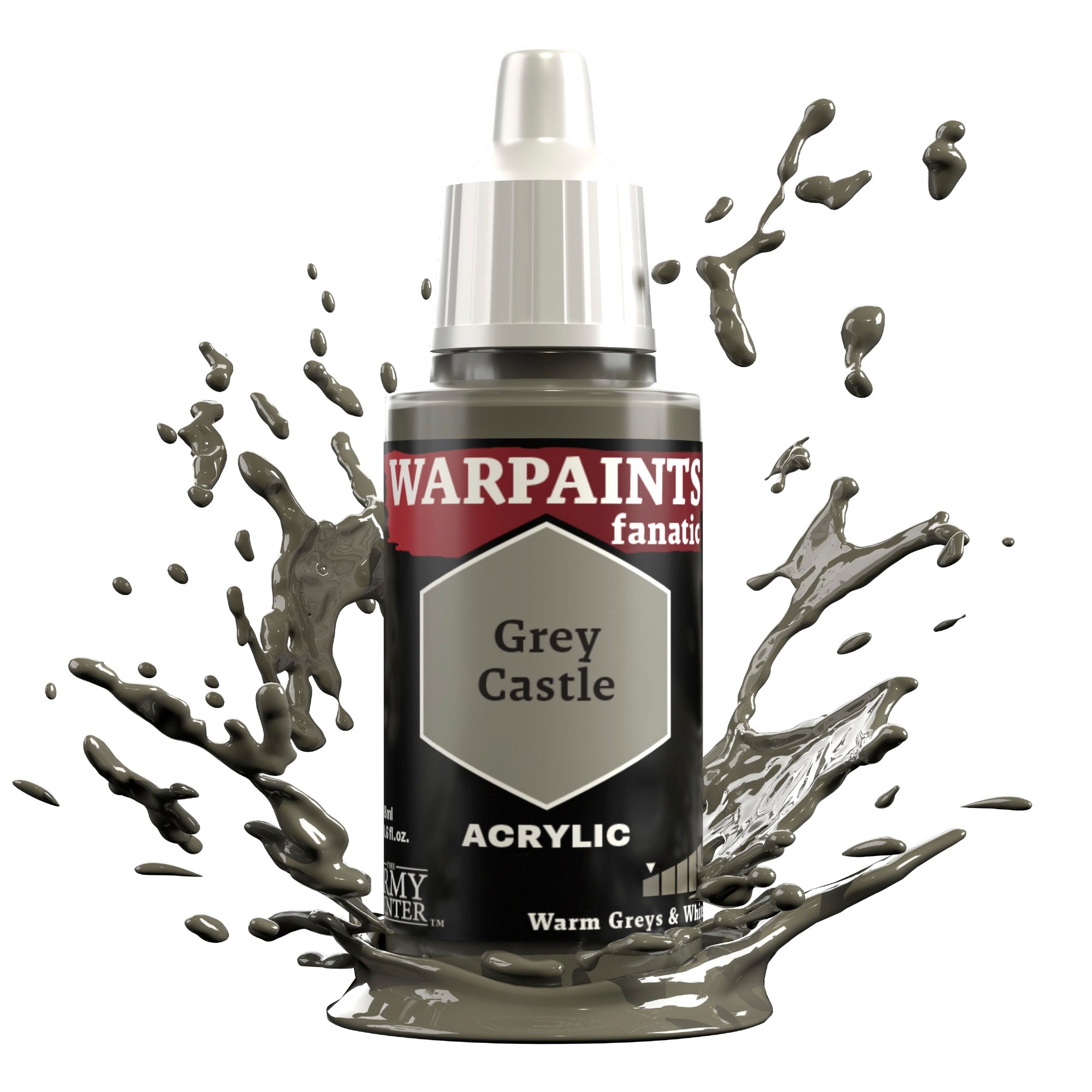 Warpaints Fanatic: Grey Castle - Premium Miniature Paint Set for Tabletop Gaming & Warhammer - Perfect for Fantasy Battles & Model Painting