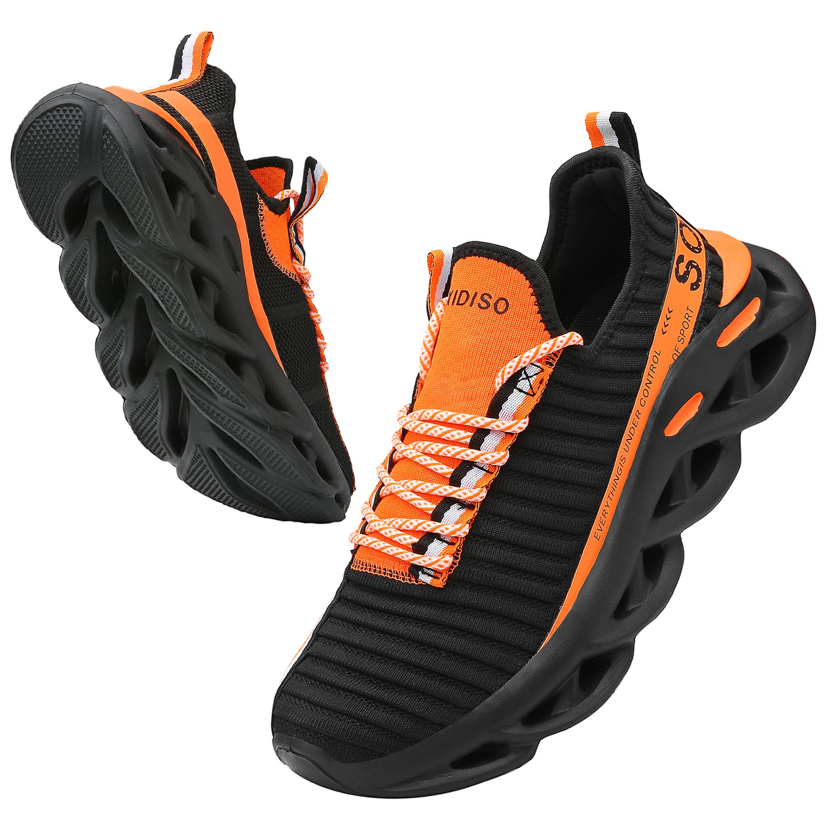 Men's Lightweight Walking & Running Shoes - Breathable Slip-On Tennis Sneakers for Gym, Workout & Casual Wear | Perfect for Jogging, Training & Everyday Comfort