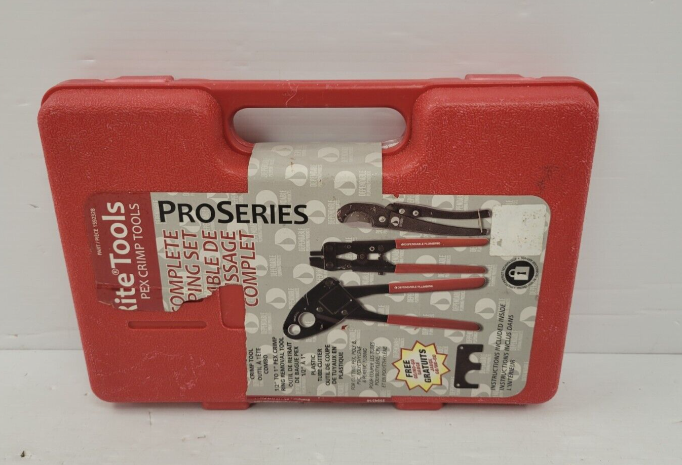 Professional Crimping Tool Kit - Heavy Duty Wire Crimper for Electrical Connectors, Terminals, and Cables | Perfect for DIY Projects, Automotive Repairs, and Home Electrical Work