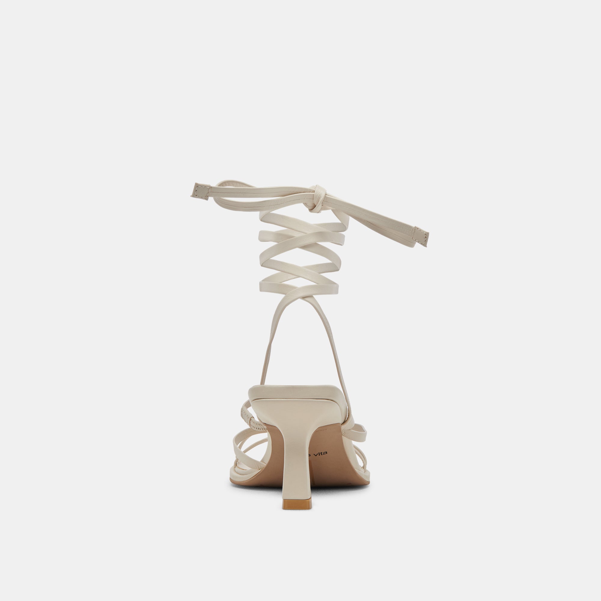 MALABO Ivory Leather High Heels for Women - Elegant Dress Shoes for Weddings, Parties & Evening Events