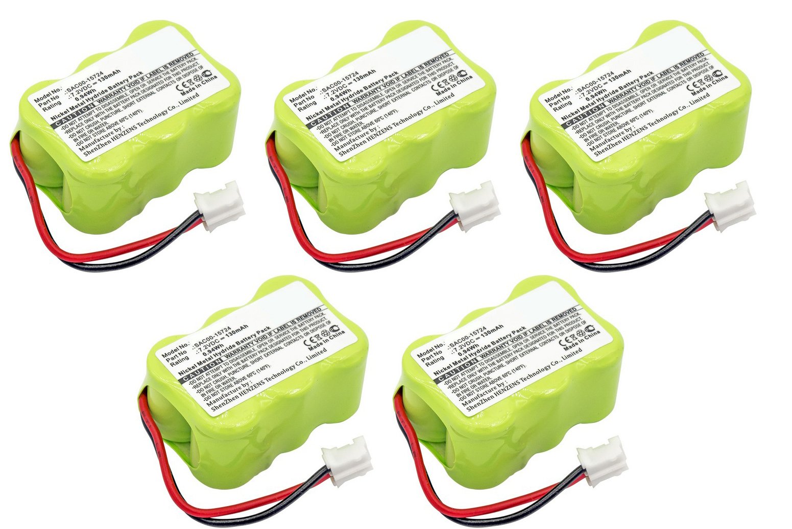 Synergy Digital Dog Collar Batteries - 5 Pack SDDC-H1149 Replacement Batteries for SportDOG WetlandHunter SD-400 Camo Collar | Perfect for Hunting, Training & Outdoor Adventures