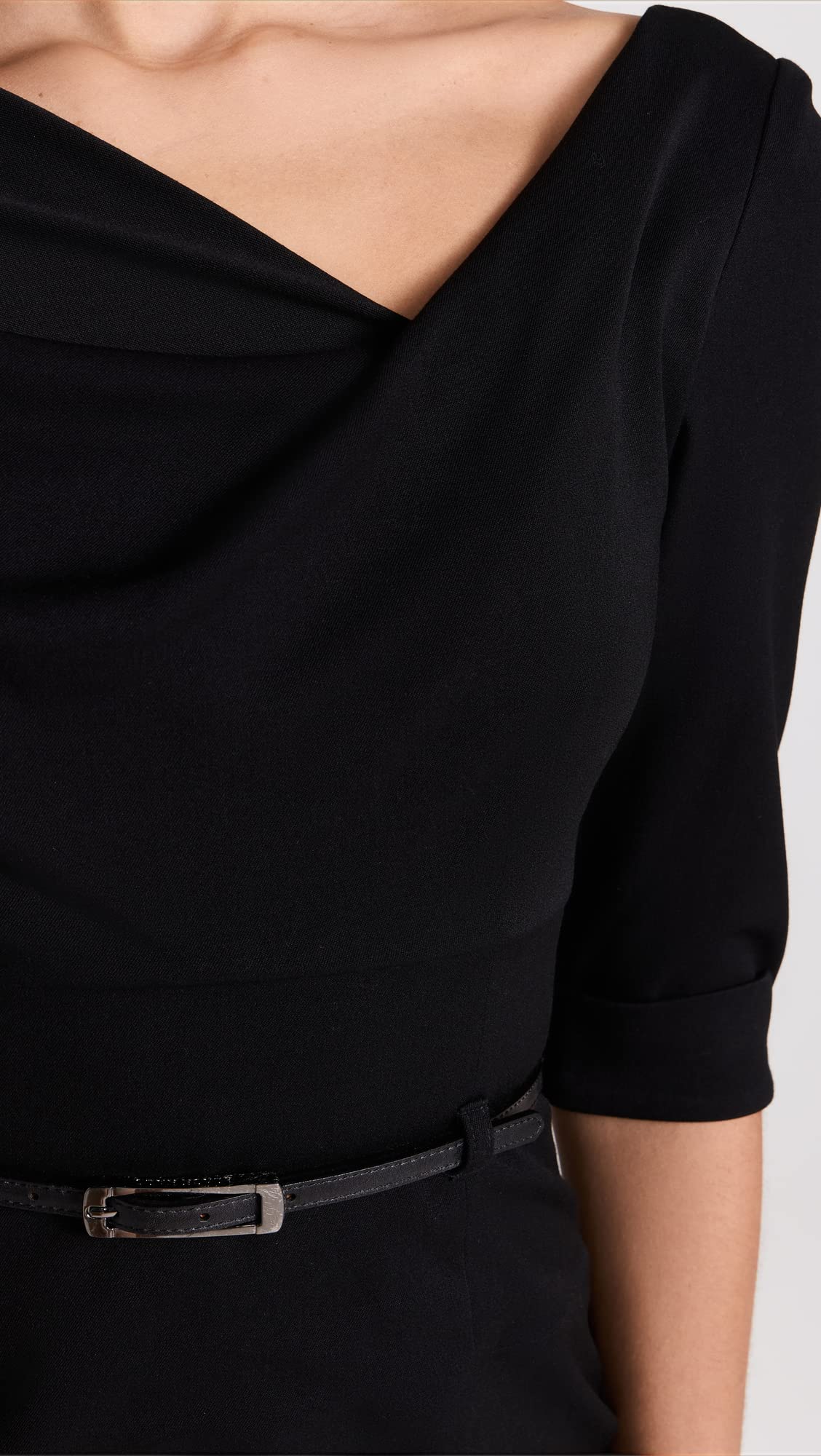 Black Halo Women's 3/4 Sleeve Jackie O Dress - Elegant Office Wear & Cocktail Party Dress for Women | Formal & Business Attire