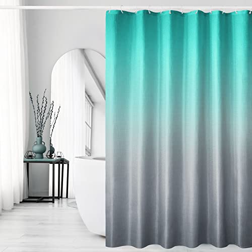 Ombre Teal & Grey
