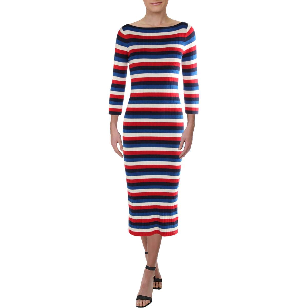 Ralph Lauren Women's Razella Maxi Dress - Flowy Long Sleeve Casual & Elegant Summer Dress for Beach, Wedding, and Party Occasions