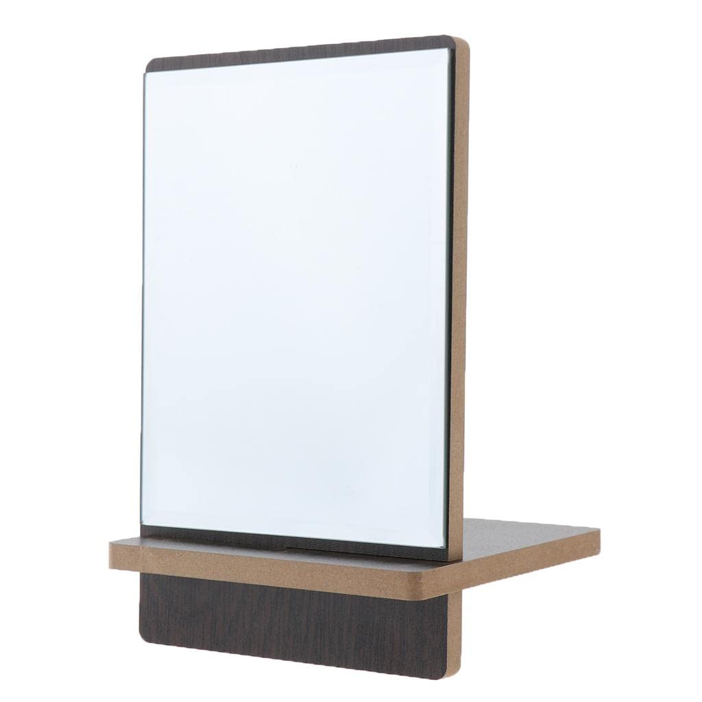 Losa Tabletop Makeup Mirror - Detachable Folding Cosmetic Mirror for Bathroom, Vanity & Travel - Perfect for Makeup Application, Shaving & Skincare Routine