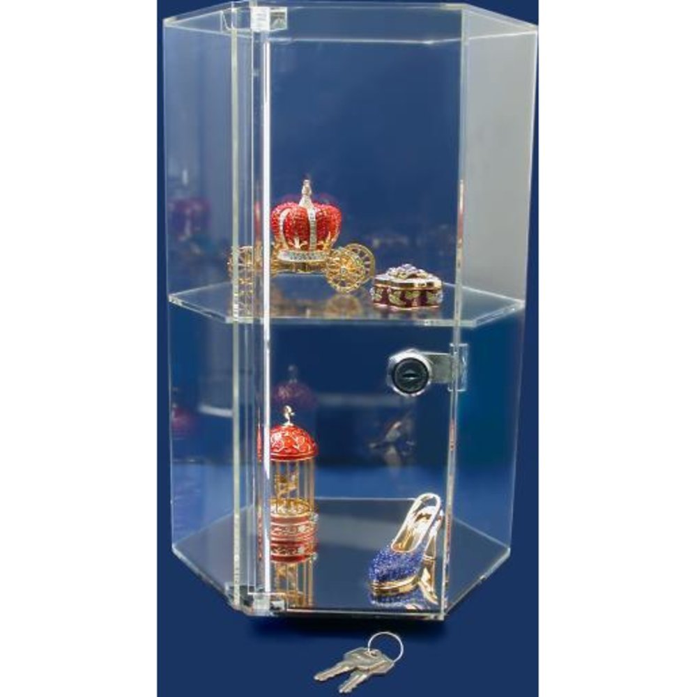 360° Rotating Acrylic Display Case - 12 7/8