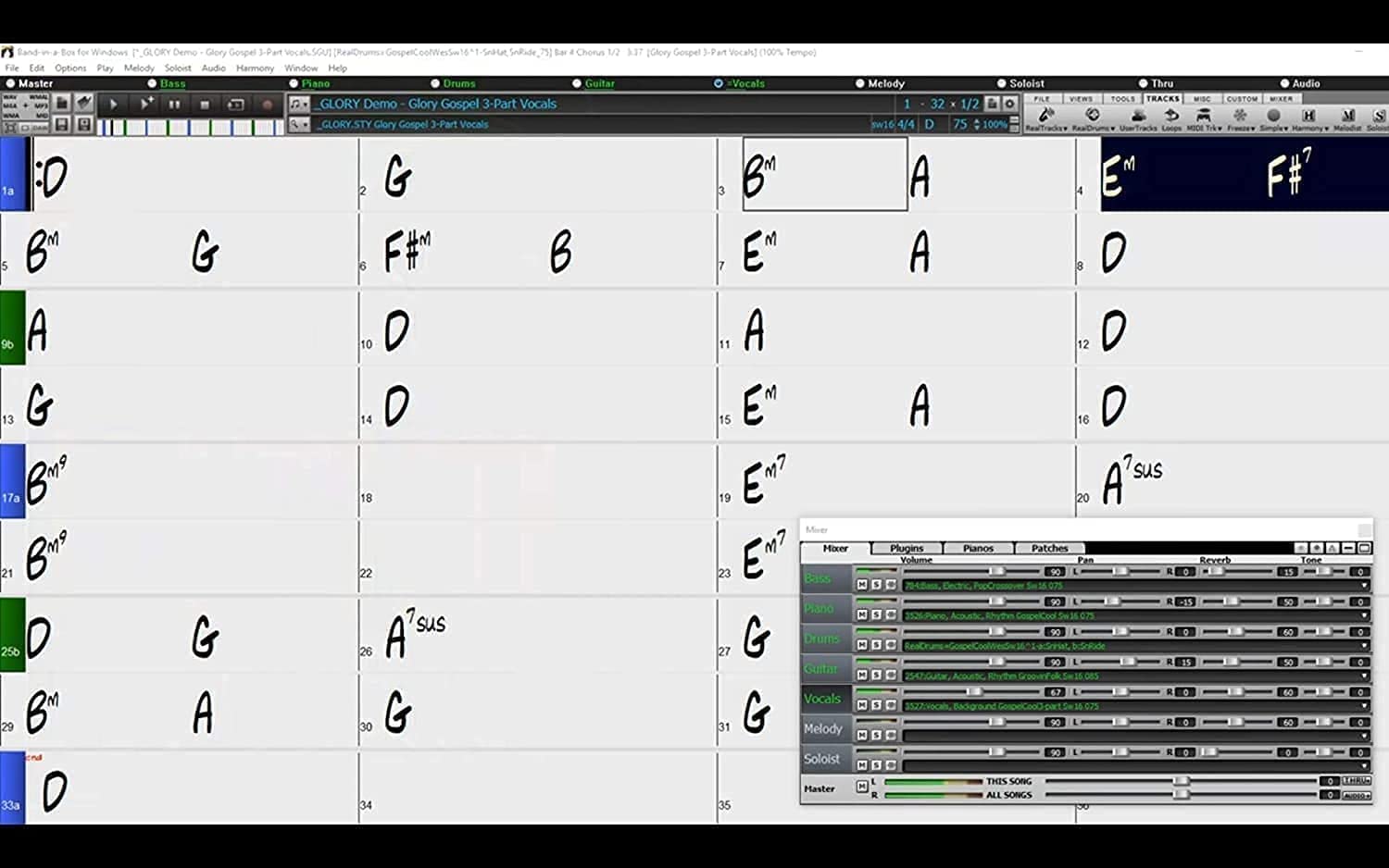 Band-in-a-Box 2024 Pro for Windows - Professional Music Accompaniment Software with Free Upgrade to 2025 Pro - Create, Compose & Produce Music Easily for Home Studios & Live Performances
