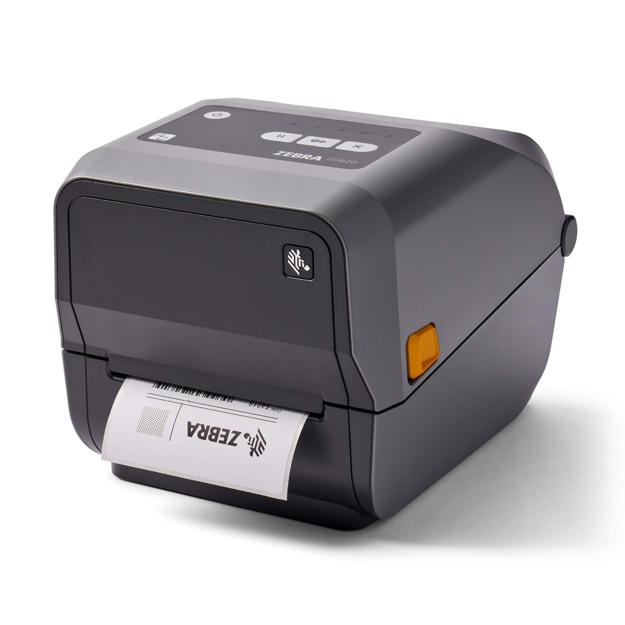 Renewed Zebra ZD620t 300 dpi Thermal Transfer Desktop Printer - 4