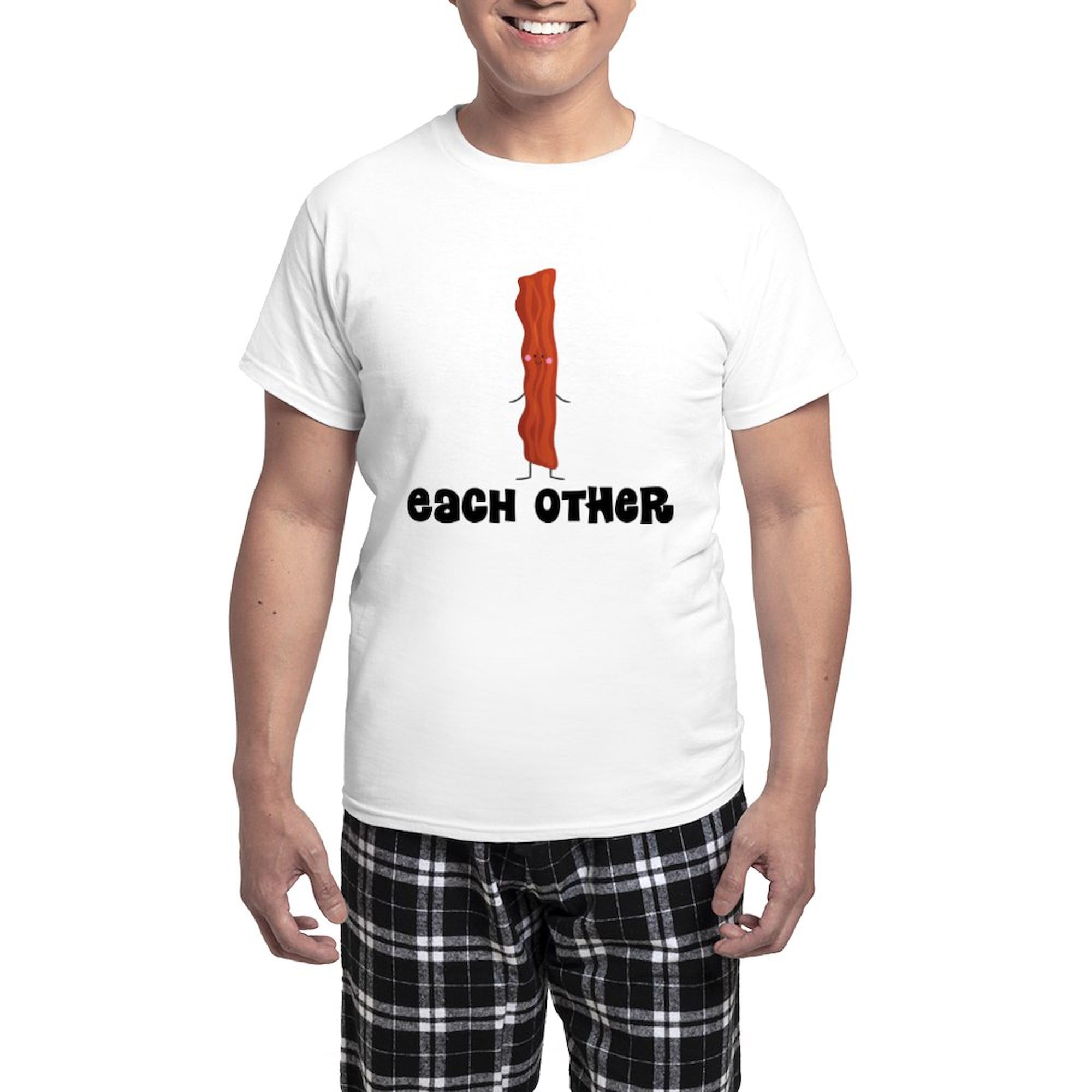 Bacon and Egg Couples Pajama Set for Men - Funny Matching Sleepwear, Comfortable Cotton PJs for Couples & Best Friends | Perfect for Valentine's Day, Anniversary Gifts & Cozy Movie Nights