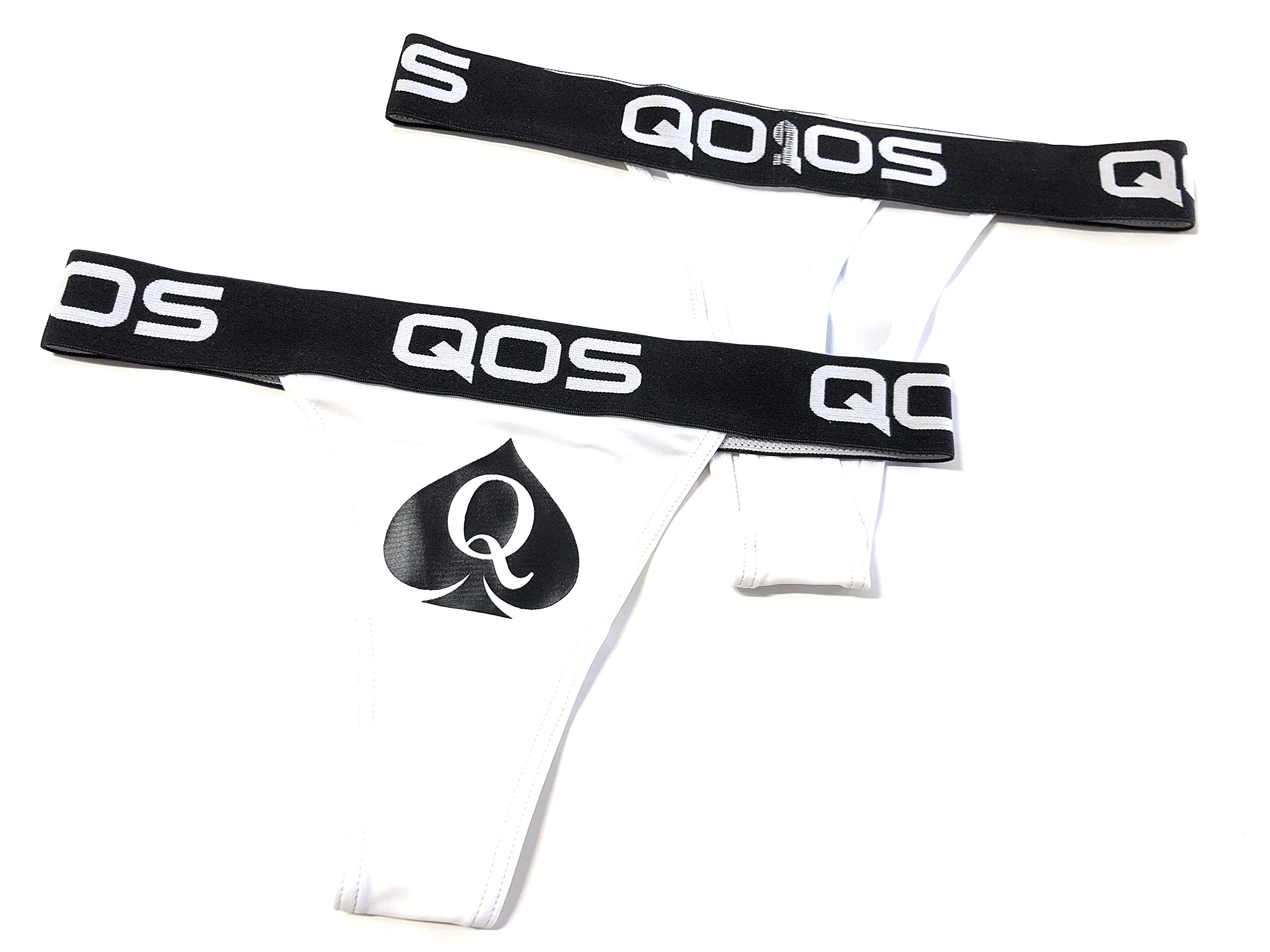 Queen of Spades QOS Sexy Ladies Sports Brazilian Thong - Comfortable Workout Underwear for Yoga, Gym & Active Lifestyle