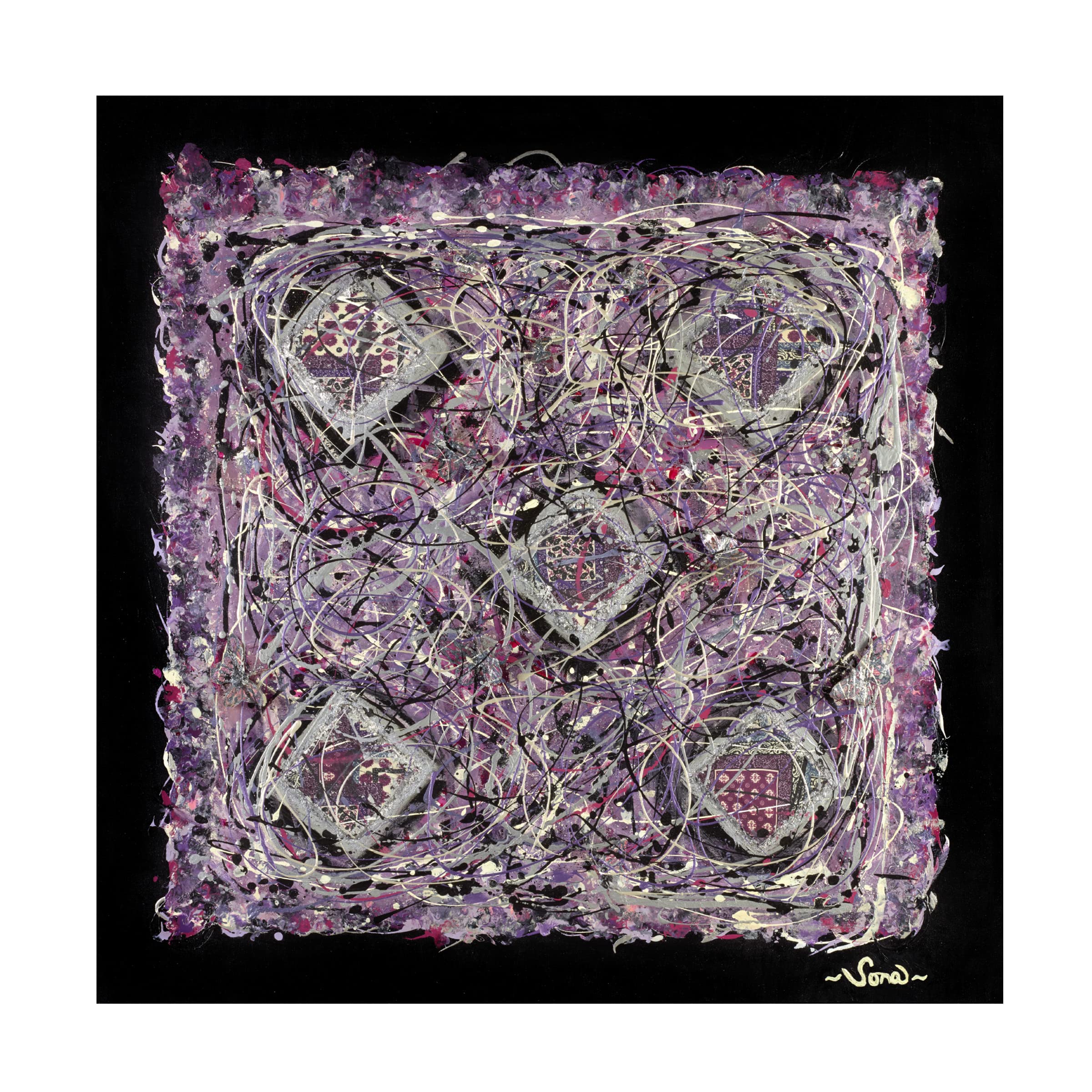 Trademark Fine Art 'Enigma of Euryphreasa' Canvas Wall Art by Sona - Premium Gallery Wrapped Painting for Living Room, Bedroom & Office Decor