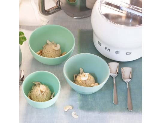 SMEG Stand Mixer Accessories - Ice Cream Maker Bowl Attachment for KitchenAid & SMEG Mixers | Perfect for Homemade Ice Cream, Sorbet & Frozen Desserts