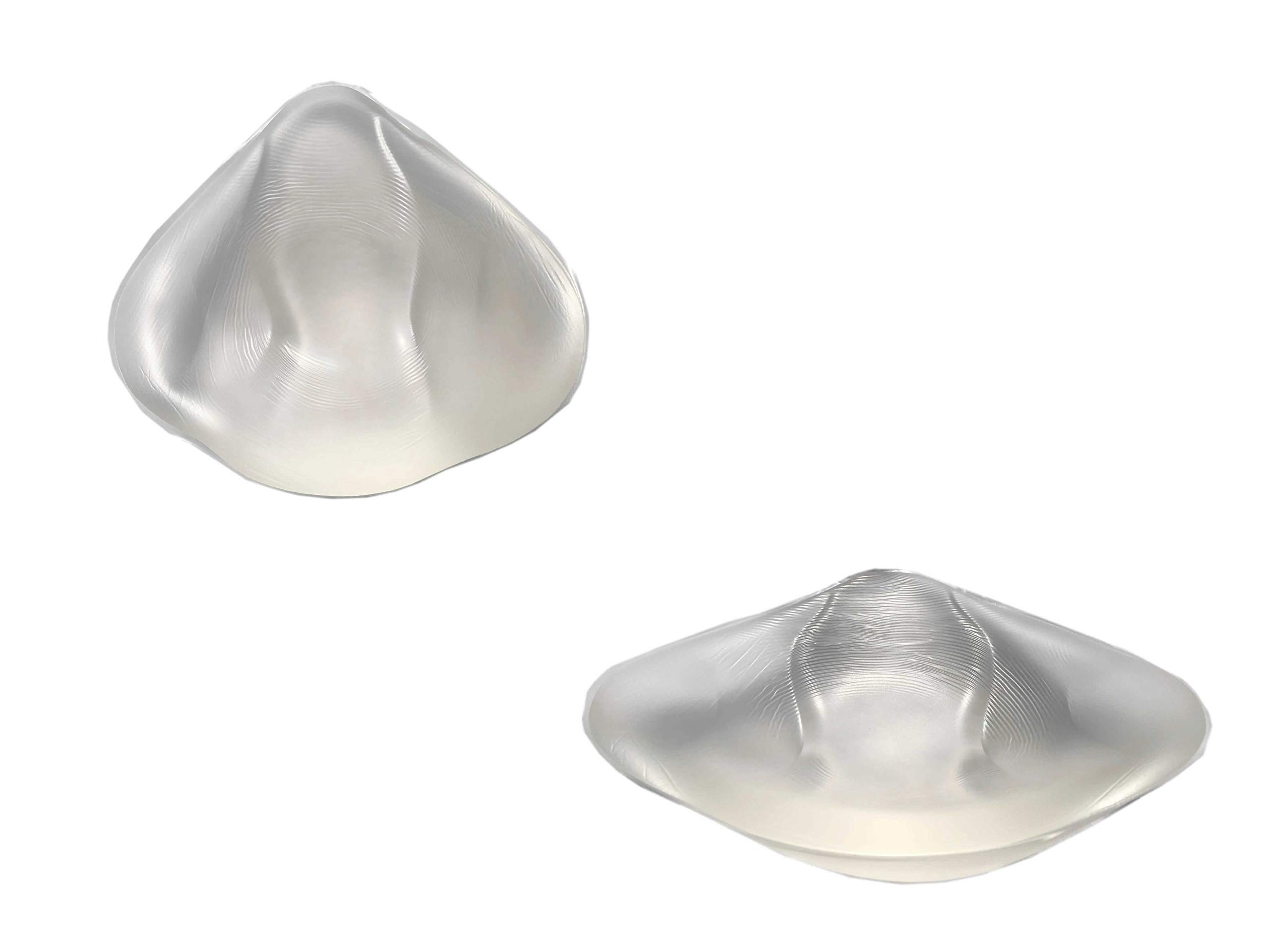 BIMEI Silicone Breast Forms for Women - Post Mastectomy Prosthesis, Soft & Natural Looking Artificial Breast Pads, Transparent & Comfortable for Everyday Wear - Perfect for Swimwear, Activewear & Daily Use After Surgery