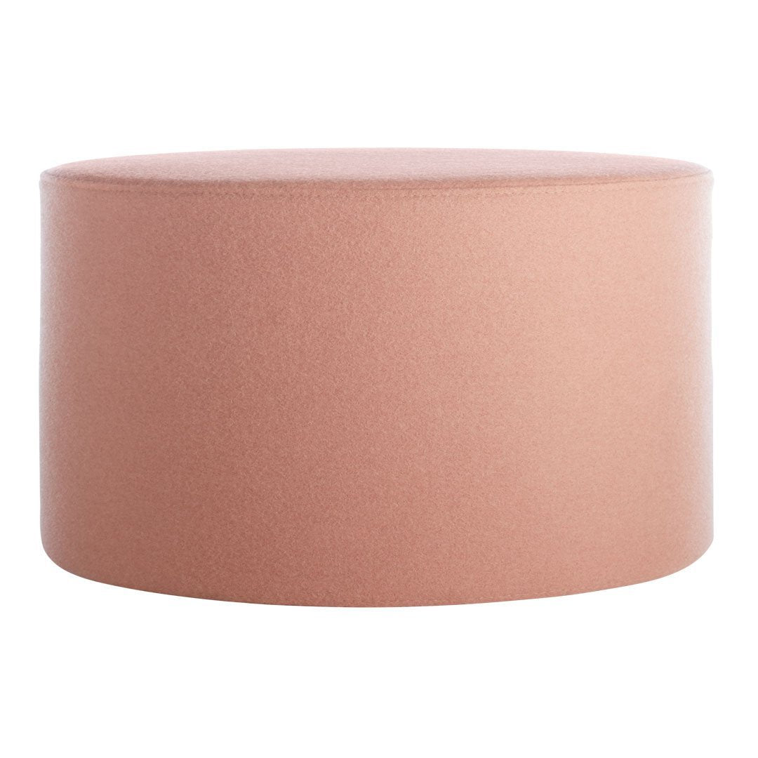 Blu Dot Modern Bumper Ottoman - Stylish Round Storage Pouf for Living Room, Bedroom & Office - Extra Seating & Footrest with Hidden Storage Compartment - Perfect for Small Spaces & Home Decor