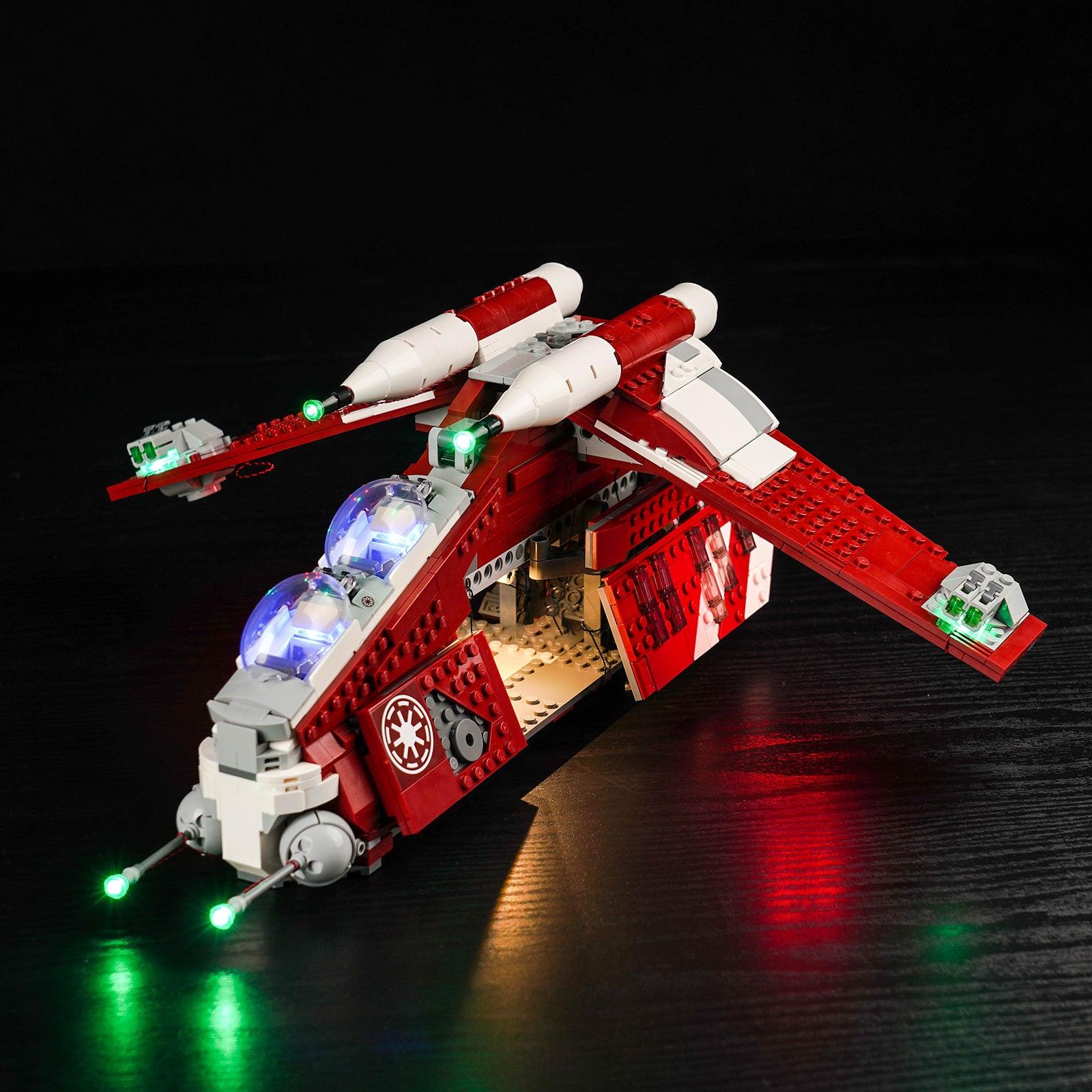 Best Light Kit for LEGO Star Wars New Coruscant Guard Gunship 75354 - DIY Lighting Set for LEGO Models - Perfect for Display & Nighttime Play