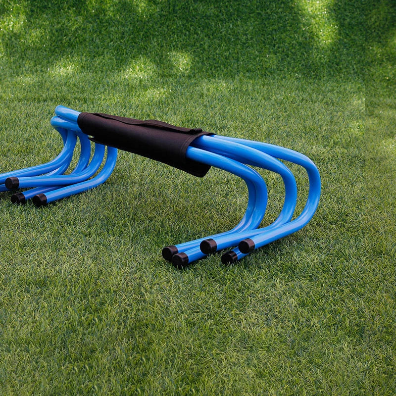 Agility Training Equipment Set - Soccer Hurdles, Football Storage Carrier & Cloth Wrapper for Sports Practice | Perfect for Football Drills, Soccer Training & Field Exercises