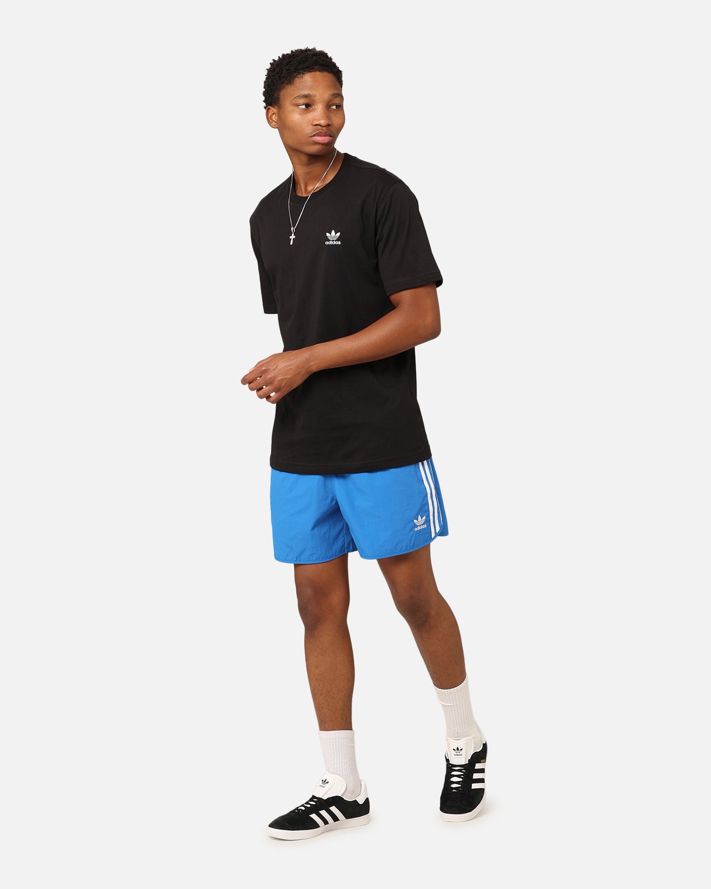 Adidas Trefoil Essentials T-Shirt for Men - Classic Black Cotton Tee with Iconic Logo | Casual Wear, Gym, Street Style & Everyday Outfits