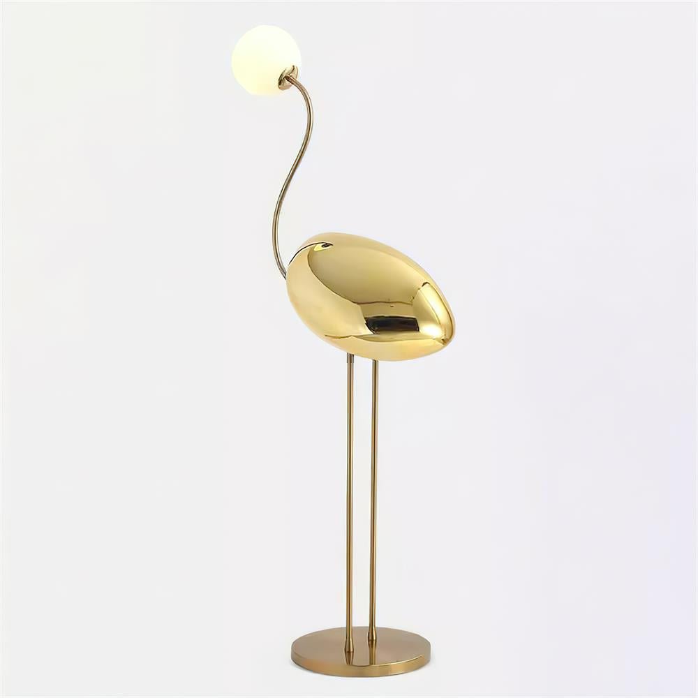Modern Flamingo Floor Lamp with Adjustable Brightness - Stylish Home Decor for Living Room, Bedroom, or Nursery - Perfect for Reading & Ambient Lighting