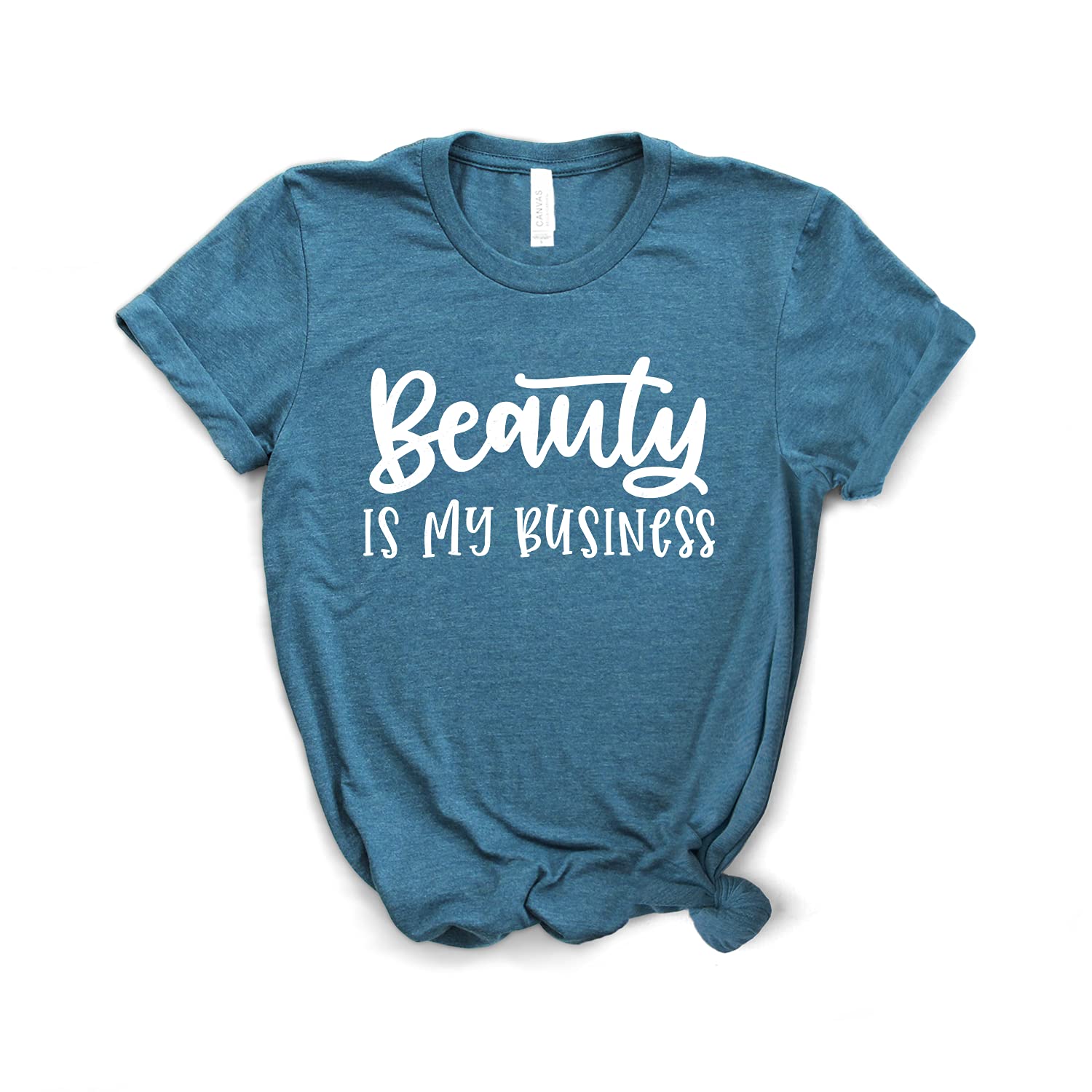 Beauty School T-Shirt - Cosmetologist & Esthetician Apparel - Makeup Artist & Skincare Professional Unisex Tee - Soft Cotton Comfort - Perfect for Beauty Salons, Cosmetology Classes & Spa Days