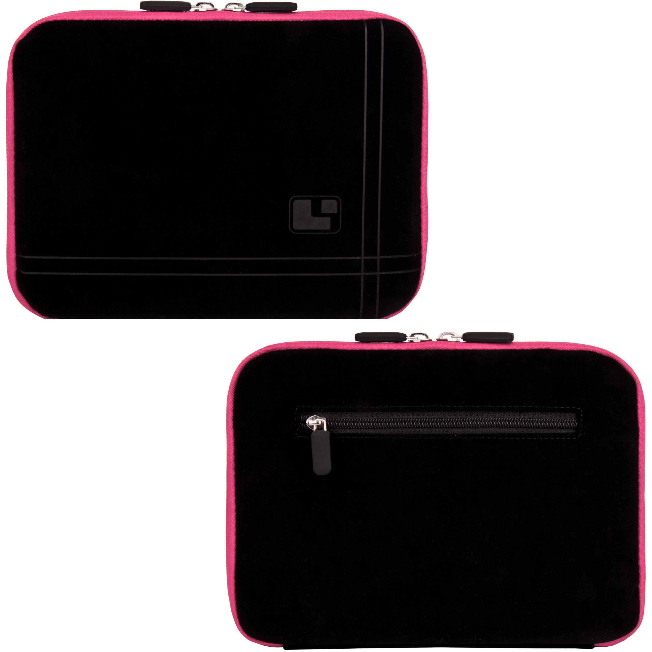 Premium Black Laptop Case for HP 15.5 Inch Laptops - Slim Protective Sleeve with Padded Interior for Travel, Work & School Use