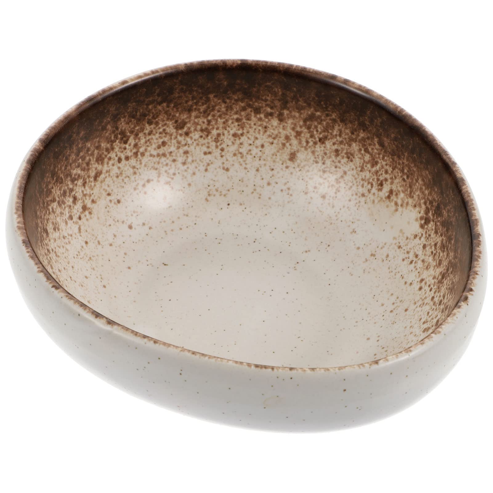 Hemoton Ceramic Noodle Bowls - 16oz Soup Bowls with Lid, Microwave & Dishwasher Safe, Golden Food Container for Home & Restaurant Use - Perfect for Ramen, Pho, Pasta & Asian Cuisine