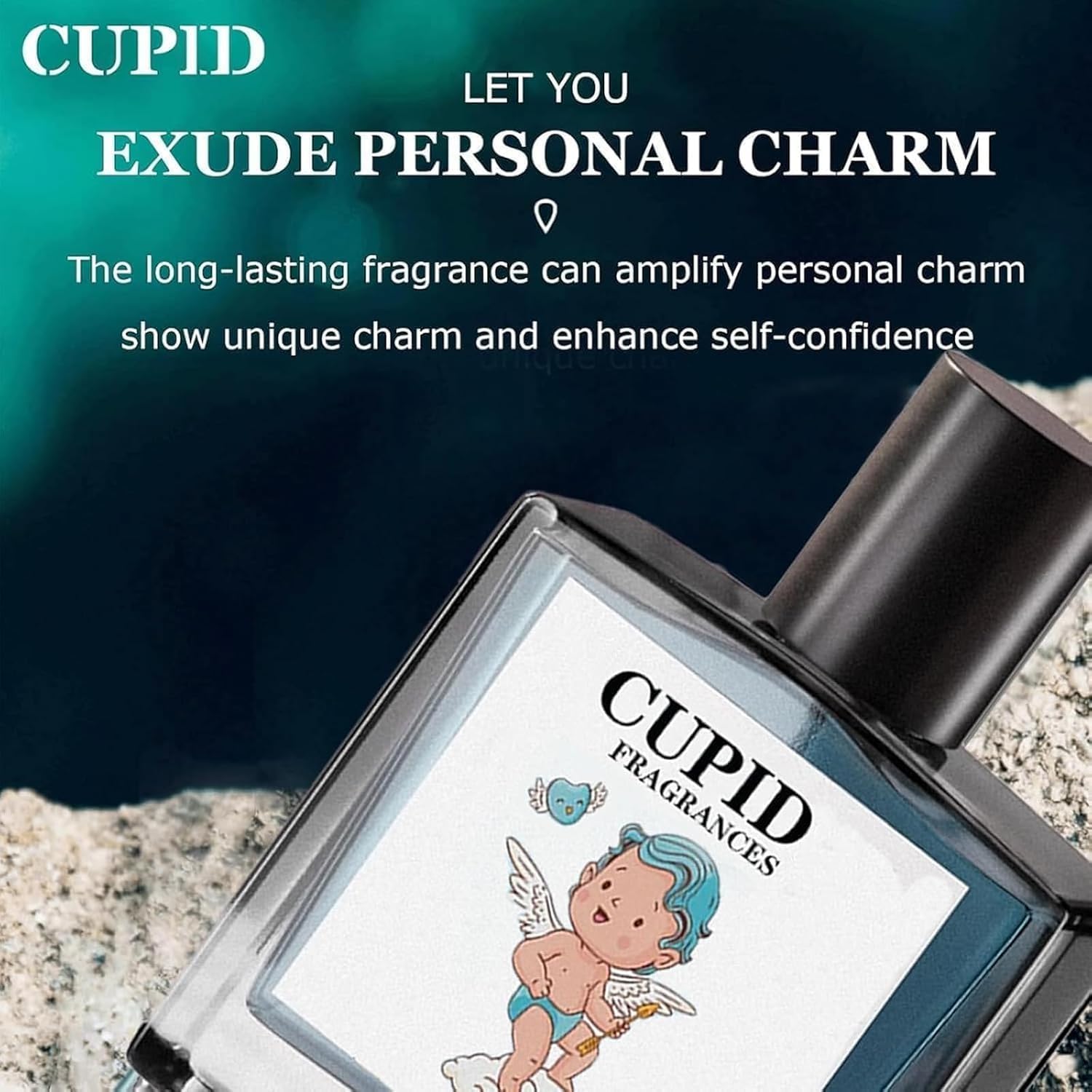 Cupid Hypnosis 2.0 Cologne for Men - Pheromone-Infused Attractant Scent | Long-Lasting Fragrance for Dating & Special Occasions
