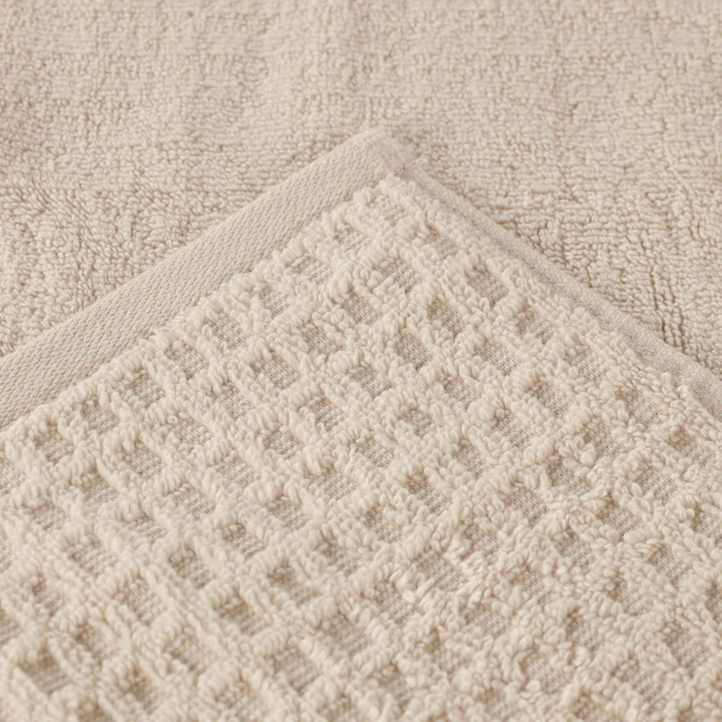 Premium Zero Twist Cotton Waffle Bath Towels - Ultra Soft & Absorbent Honeycomb Weave - Set of 3 for Spa, Bathroom & Beach Use