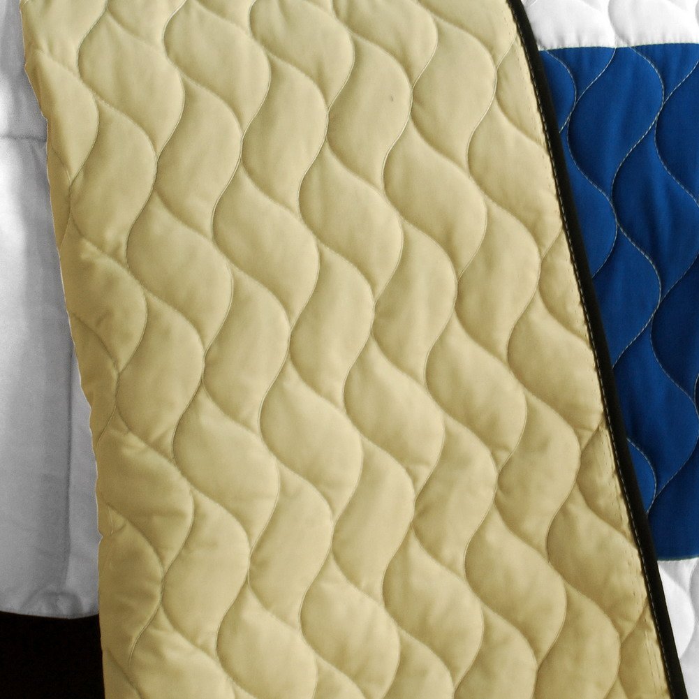 Stylish Vermicelli-Quilted Patchwork Plaid Comforter Set - Full/Queen Size Bedding for Cozy Winter Nights & Farmhouse Decor