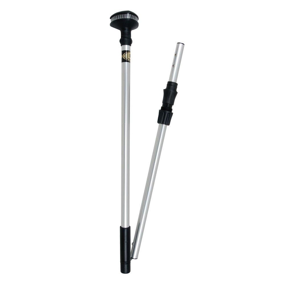 Perko Stealth LED 60-Inch Folding All-Round White Pole Light - Portable Camping, Emergency, Outdoor Security Lighting for Backyard, Garage, and Power Outages
