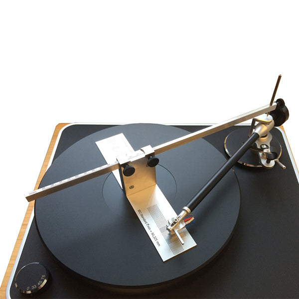 Clearaudio IEC Cartridge Alignment Gauge - Precision Turntable Stylus Alignment Tool for Vinyl Records - Perfect for Audiophiles & Record Collectors
