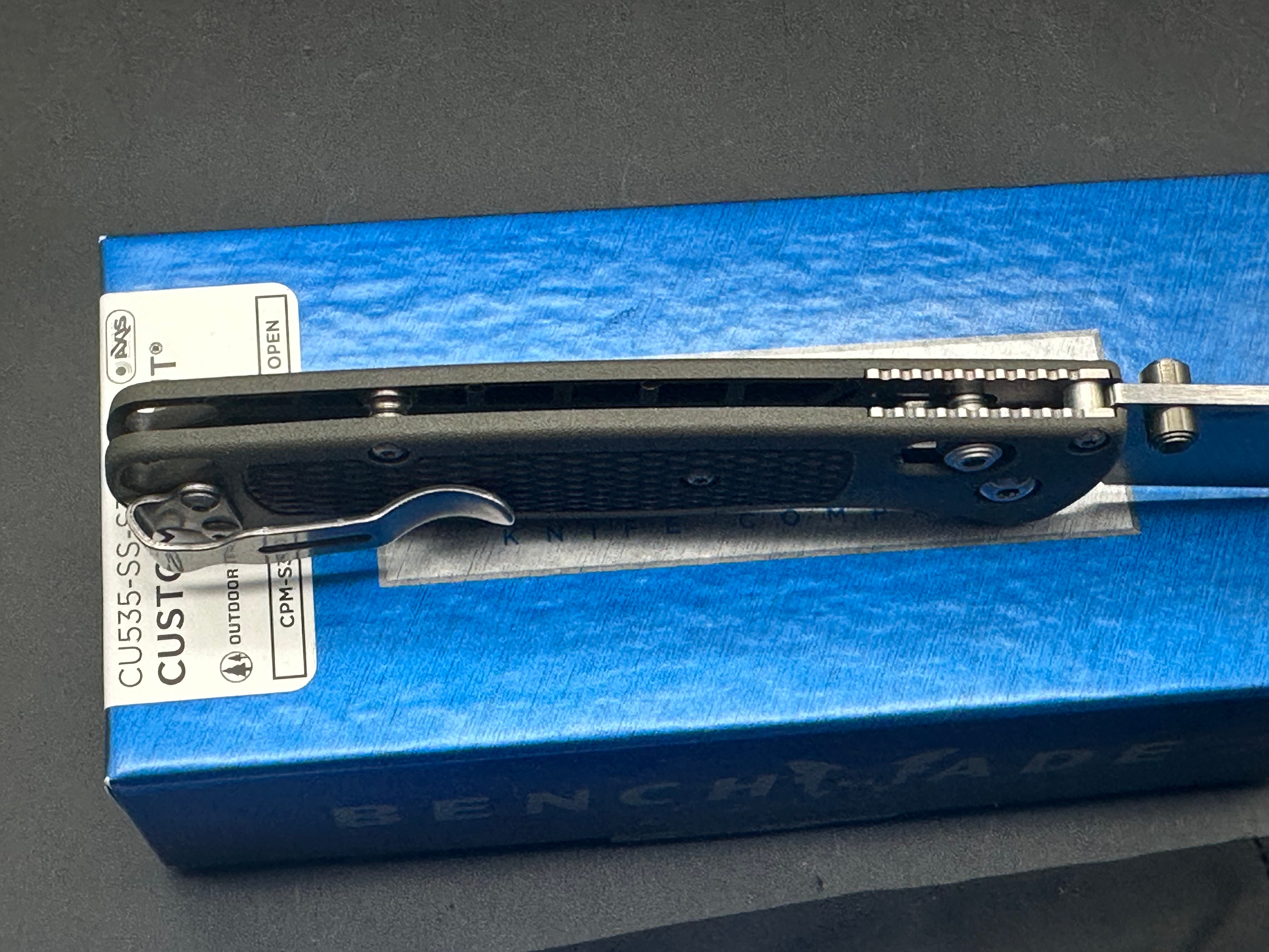 Benchmade Custom Bugout Knife - Lightweight EDC Folding Pocket Knife for Outdoor, Camping & Everyday Carry (EDC)