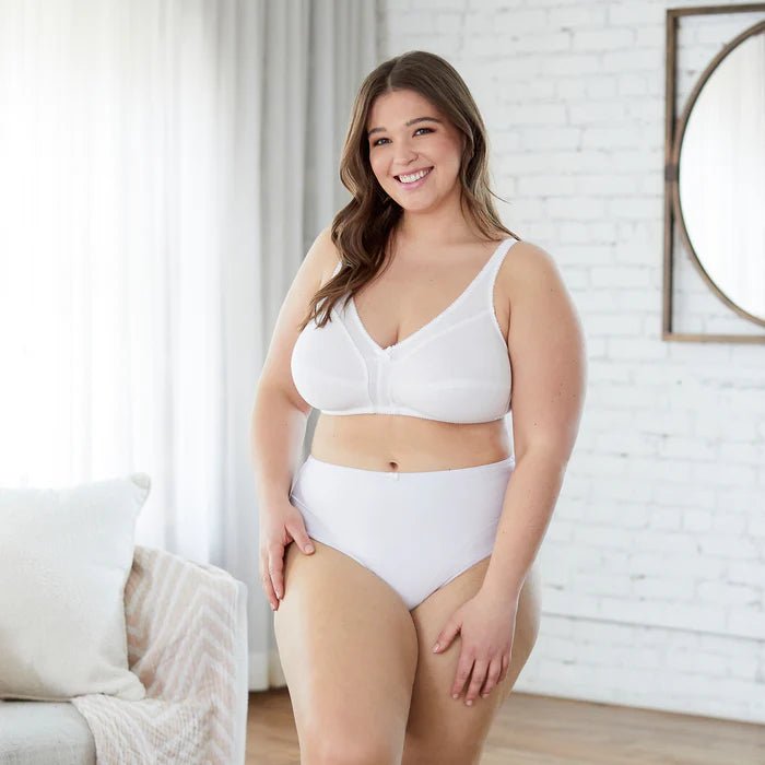 Wireless Cotton Bra for Women - Comfortable Unlined Seamed Cups - Perfect for Yoga, Sleep & Everyday Wear