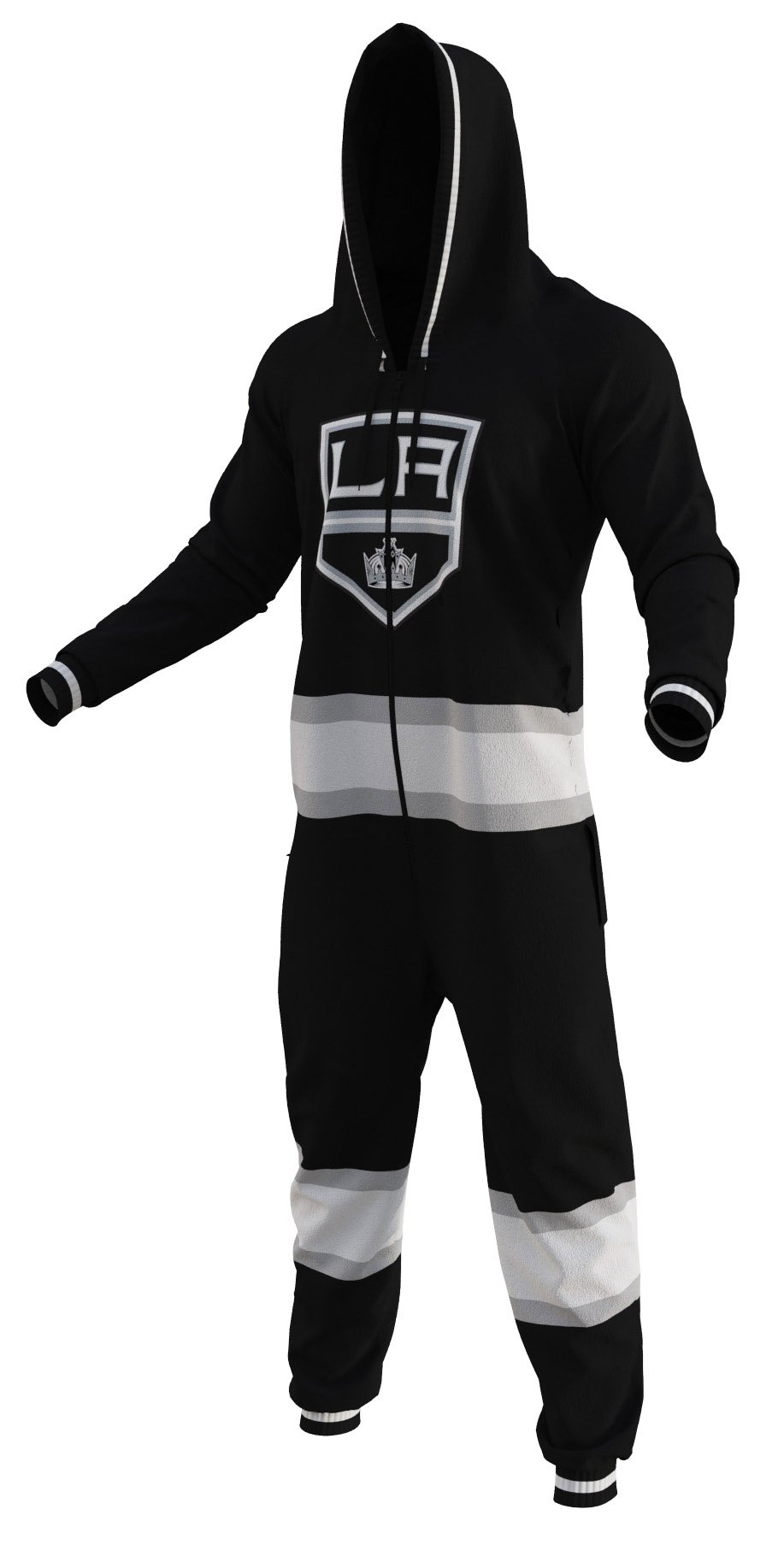 Los Angeles Kings NHL Hockey Onesie for Adults & Kids - Officially Licensed Fan Apparel - Perfect for Game Day, Sleepwear & Cosplay