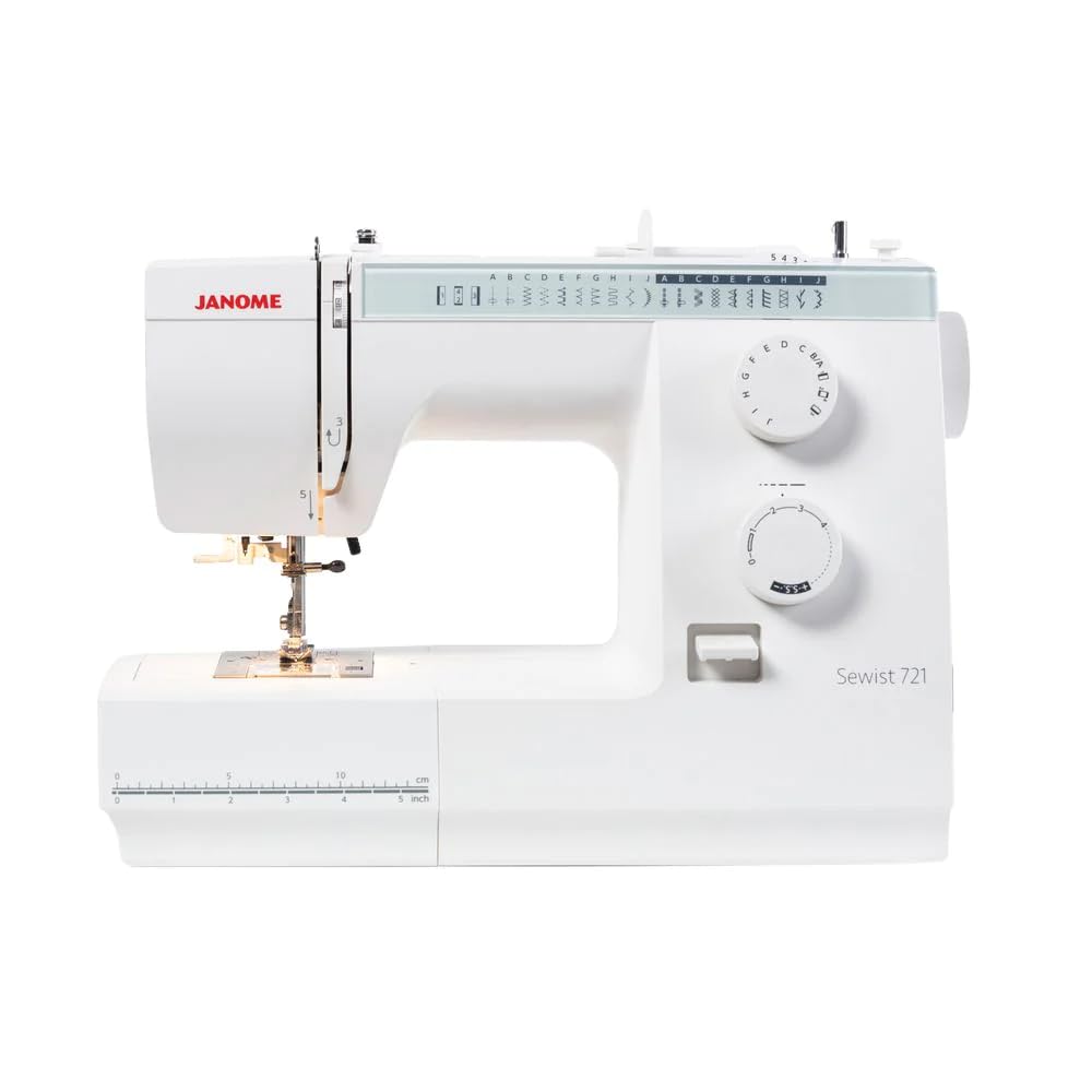 Janome Sewist 721 Computerized Sewing Machine for Beginners - Perfect for Quilting, Dressmaking & Home DIY Projects