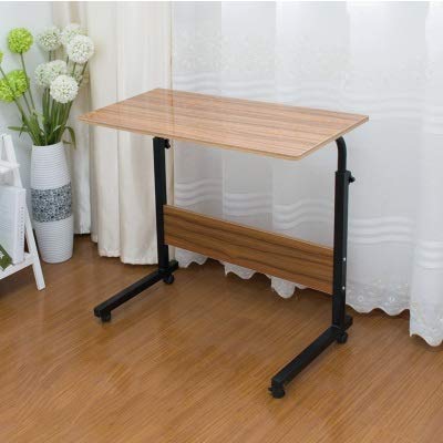 Adjustable Foldable Laptop Stand - Portable Ergonomic Computer Desk with 360° Rotation & Height Adjustment (Dark Khaki) - Perfect for Home Office, Bed, Standing Desk & Travel Use