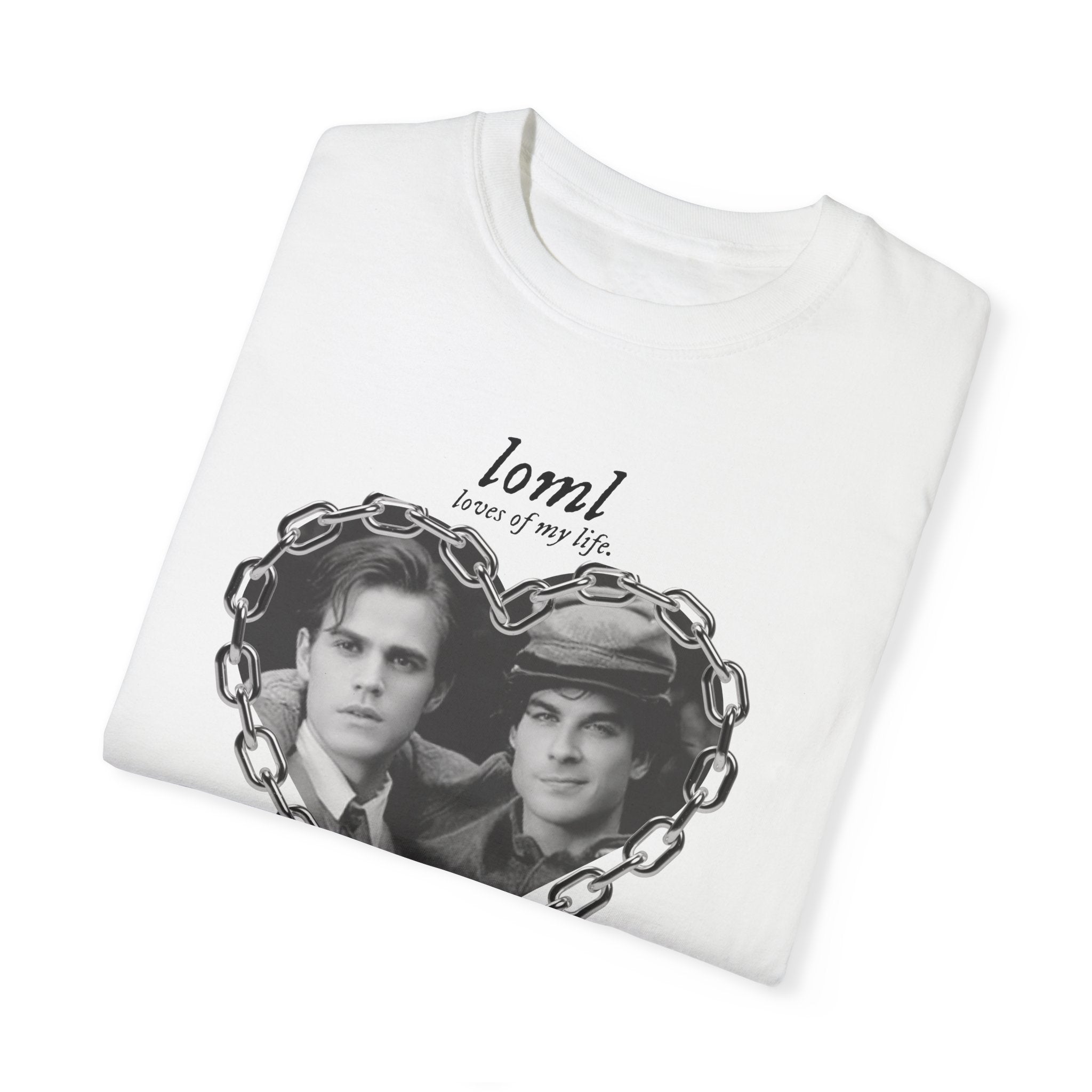 LOML (Loves of My Life) T-Shirt - Trendy Couple Matching Shirts for Date Nights & Anniversaries