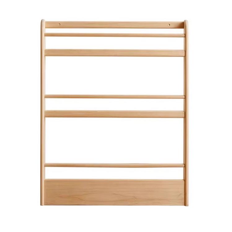 31.5x3.9x39.4 inch / 80x10x100 cm / natural wood color / bookshelf