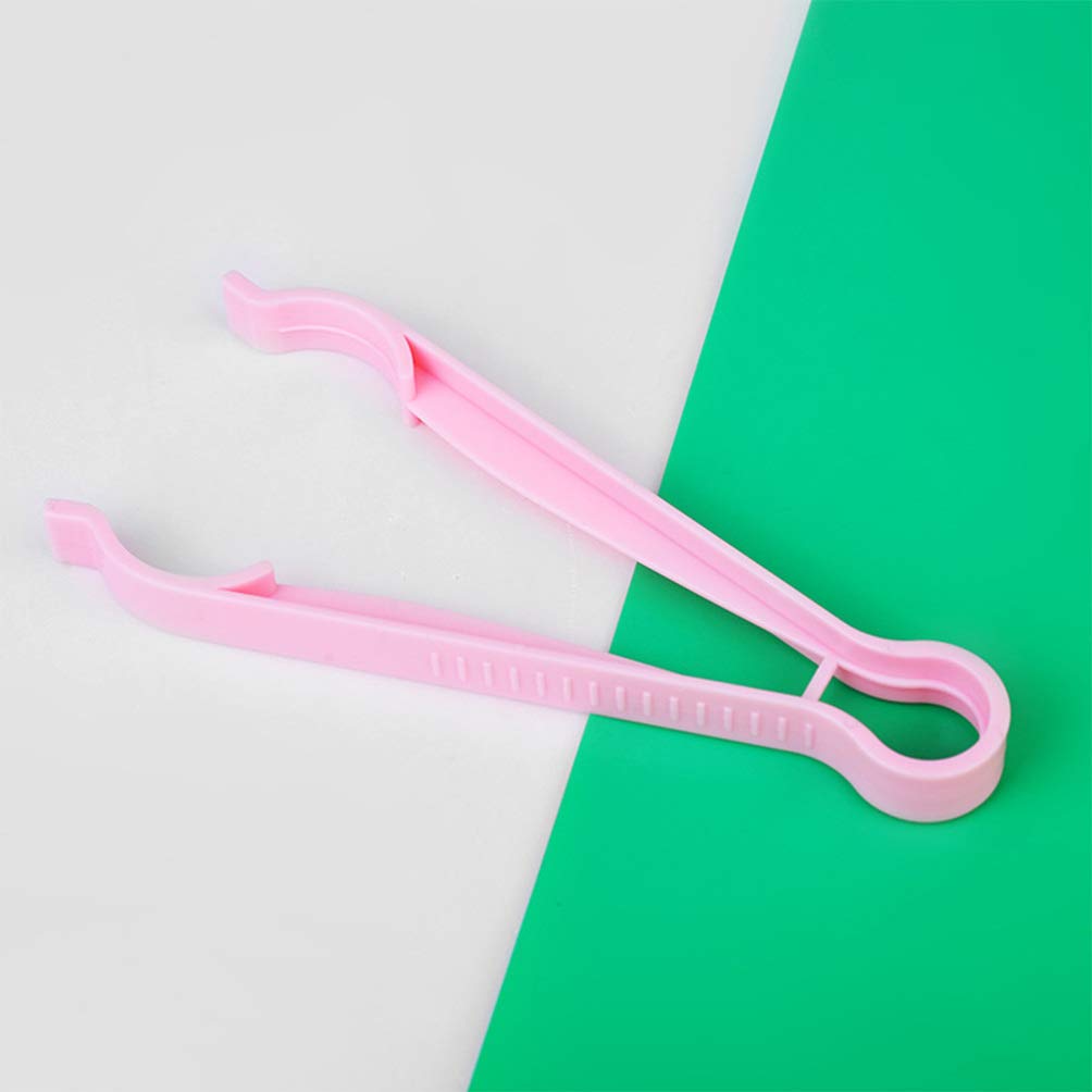 EXCEART 12-Piece Baby Bottle Tongs Set - Safe Silicone Bottle Holder & Feeding Clamp for Newborns - Mixed Colors - Perfect for Sterilizing, Warming & Organizing Baby Bottles