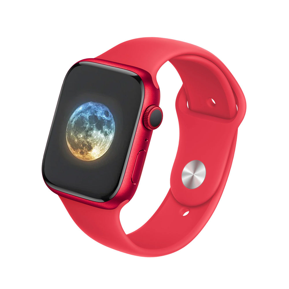 Apple Watch Series 9 (GPS + Cellular) 45mm Aluminum Case with Sport Band - Smartwatch for Fitness Tracking, Calls & Notifications - Perfect for Workouts, Running & Daily Use
