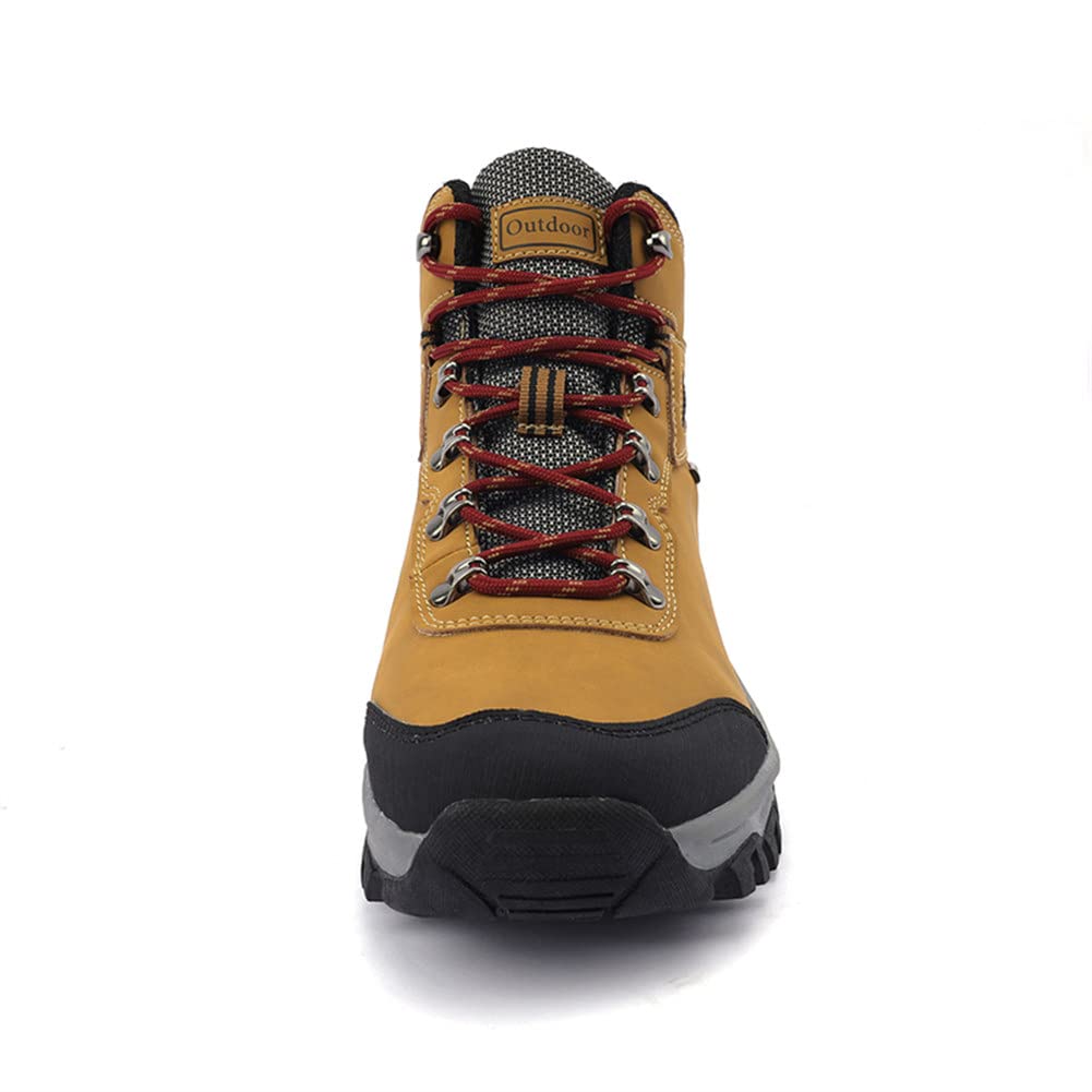 Men's Waterproof Hiking Boots - Lightweight Ankle Boots with Multi-Terrain Lugs for Outdoor Work & Adventure - Durable Camouflage Design for Hiking, Camping & Trail Running
