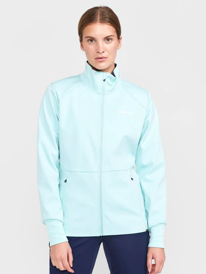 Women's Nordic Training Jacket - Lightweight Waterproof Windbreaker for Outdoor Hiking & Running - Perfect for Gym Workouts & Winter Sports